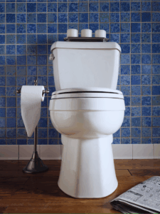whistling toilet in residential home